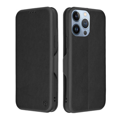 Pouzdro pro Apple iPhone 13 Pro Max, Techsuit, Safe Wallet Plus, Černé