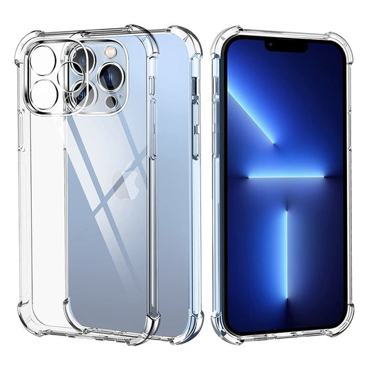 Pouzdro pro Apple iPhone 13 Pro Max, Techsuit, Shockproof Clear, Průhledné