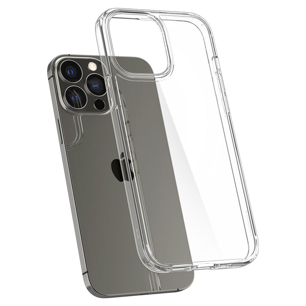 Pouzdro pro Apple iPhone 13 Pro, Spigen, Ultra Hybrid, Průhledné