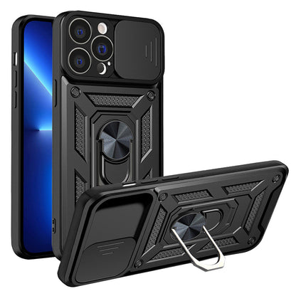 Pouzdro pro Apple iPhone 13 Pro, Techsuit, CamShield, Černé