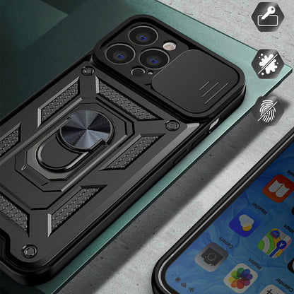 Pouzdro pro Apple iPhone 13 Pro, Techsuit, CamShield, Černé