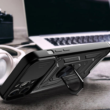 Pouzdro pro Apple iPhone 13 Pro, Techsuit, CamShield, Černé