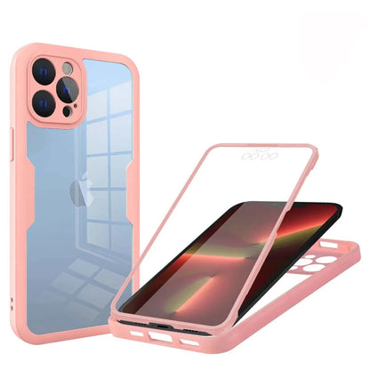 Pouzdro pro Apple iPhone 13 Pro, Techsuit, ColorVerse 360, Růžové