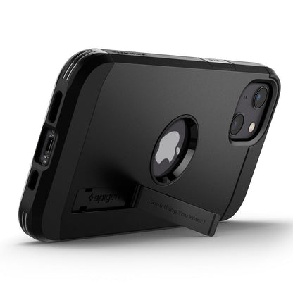 Case for Apple iPhone 13, Spigen, Tough Armor, Black ACS03539