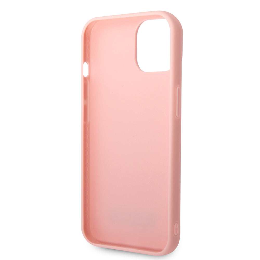 Pouzdro pro Apple iPhone 14 Plus, Karl Lagerfeld, 3D Monogram, Růžové