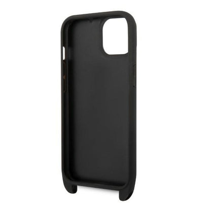 Pouzdro pro Apple iPhone 14 Plus, Karl Lagerfeld, Monogram Ikonik Karl, Bílá