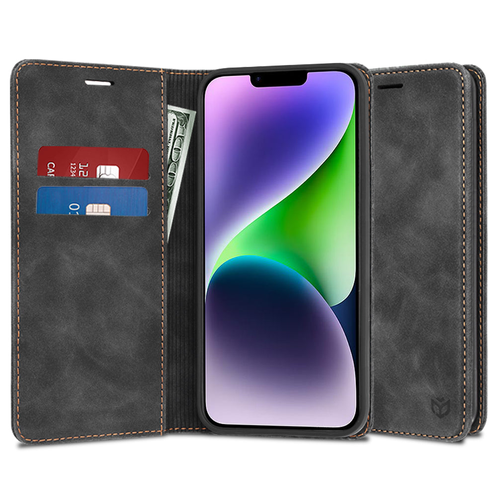 Pouzdro pro Apple iPhone 14 Plus, Techsuit, Confy, Černé