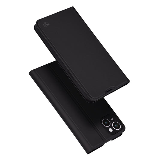 Pouzdro pro Apple iPhone 14 Plus, Techsuit, Magskin Book, Černé
