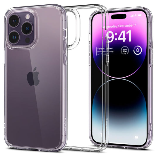 Pouzdro pro Apple iPhone 14 Pro Max, Spigen, Ultra Hybrid, Transparentní ACS04816