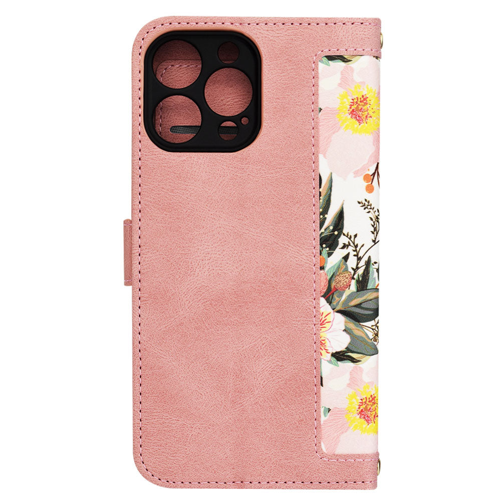 Pouzdro pro Apple iPhone 14 Pro Max, Techsuit, FlipCraft, Růžové