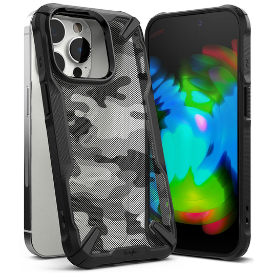 Pouzdro pro Apple iPhone 14 Pro, Ringke, Fusion X Design, Camouflage
