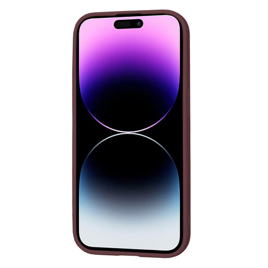 Pouzdro pro Apple iPhone 14 Pro, Techsuit, SoftFlex, Višňová