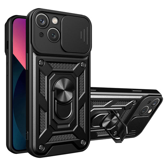 Pouzdro pro Apple iPhone 14, Techsuit, CamShield, Černé