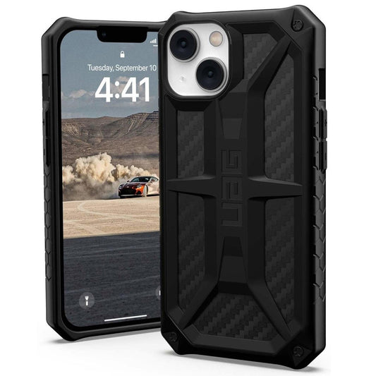 Pouzdro pro Apple iPhone 14, Urban Armor Gear, Monarch Carbon, Černé