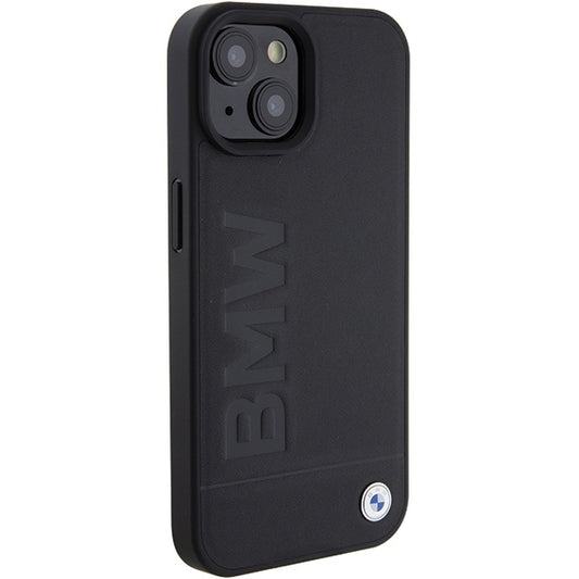 Pouzdro pro Apple iPhone 15 Plus, BMW, Natural Hot Stamp, Černá