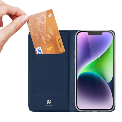 Pouzdro pro Apple iPhone 15 Plus, DUX DUCIS, Skin Pro, Černé