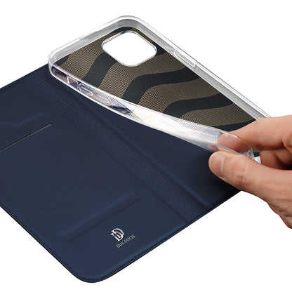 Pouzdro pro Apple iPhone 15 Plus, DUX DUCIS, Skin Pro, Černé