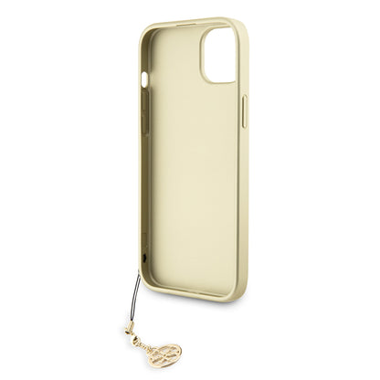 Pouzdro pro Apple iPhone 15 Plus, Guess, 4G Charm, Šedé