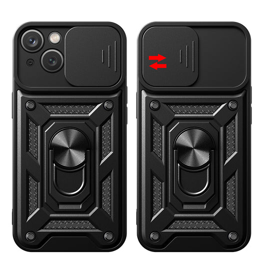 Pouzdro pro Apple iPhone 15 Plus, Techsuit, CamShield, Modré