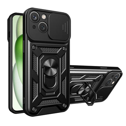 Pouzdro pro Apple iPhone 15 Plus, Techsuit, CamShield, Černé