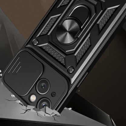 Pouzdro pro Apple iPhone 15 Plus, Techsuit, CamShield, Zelené