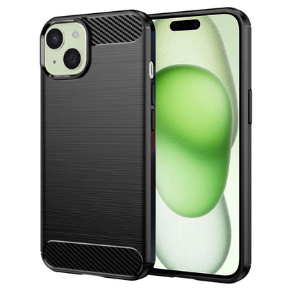 Pouzdro pro Apple iPhone 15 Plus, Techsuit, Carbon, Černé