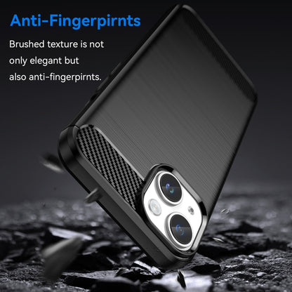 Pouzdro pro Apple iPhone 15 Plus, Techsuit, Carbon, Černé