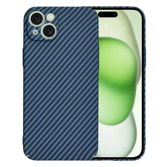 Pouzdro pro Apple iPhone 15 Plus, Techsuit, Carbonite FiberShell, Tyrkysové