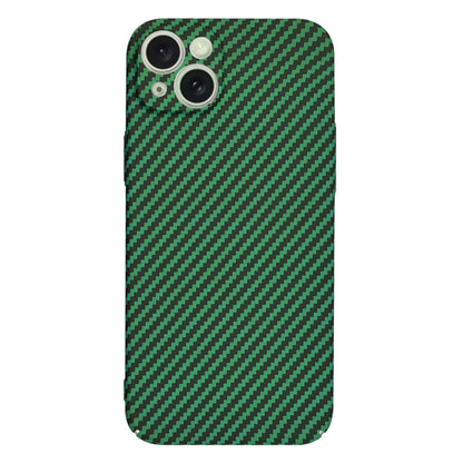 Pouzdro pro Apple iPhone 15 Plus, Techsuit, Carbonite FiberShell, Zelené