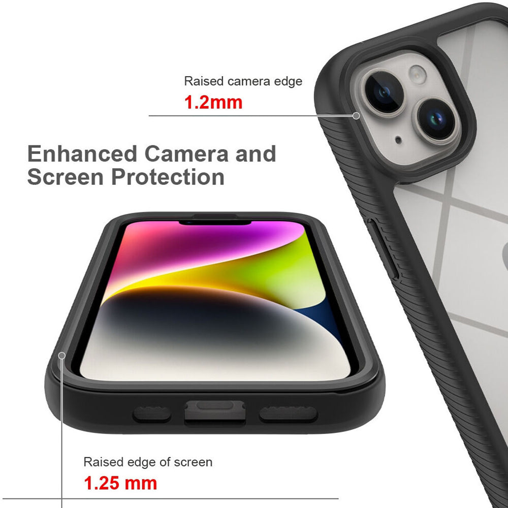 Pouzdro pro Apple iPhone 15 Plus, Techsuit, Defense360 Pro, Černé