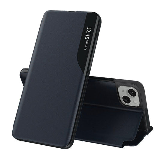 Pouzdro pro Apple iPhone 15 Plus, Techsuit, eFold, Tmavě modré