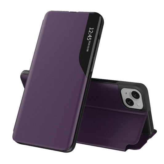 Pouzdro pro Apple iPhone 15 Plus, Techsuit, eFold, fialové