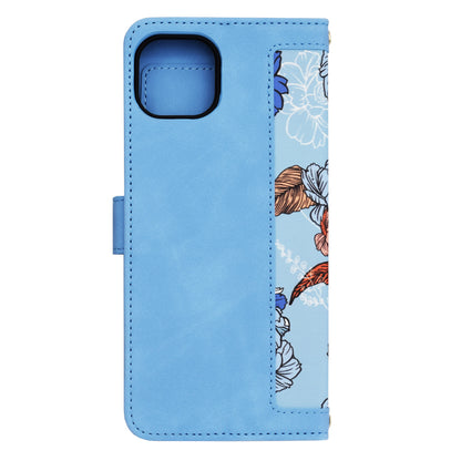 Pouzdro pro Apple iPhone 15 Plus, Techsuit, FlipCraft, Modré