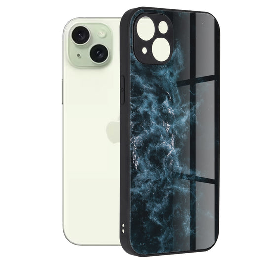 Pouzdro pro Apple iPhone 15 Plus, Techsuit, Glaze, Modrá
