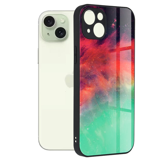 Pouzdro pro Apple iPhone 15 Plus, Techsuit, Glaze, Tyrkysové