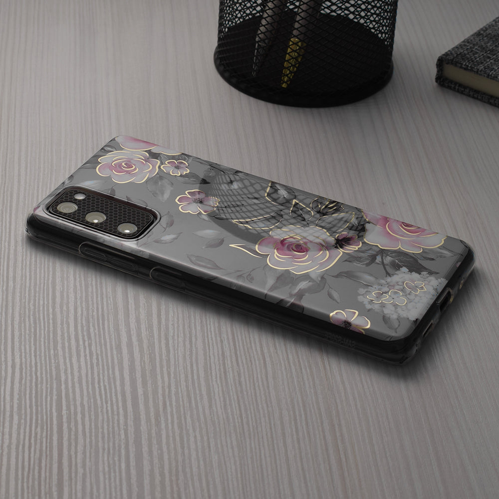 Pouzdro pro Apple iPhone 15 Plus, Techsuit, Marble, Šedé