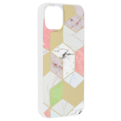 Pouzdro pro Apple iPhone 15 Plus, Techsuit, Marble, Fialové