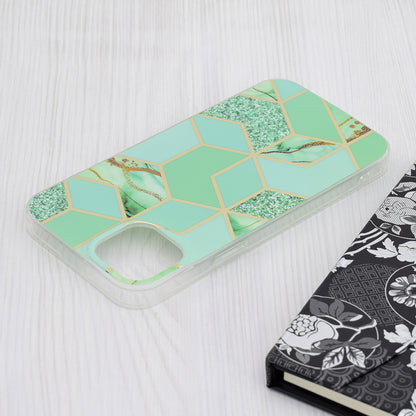 Pouzdro pro Apple iPhone 15 Plus, Techsuit, Marble, Zelené
