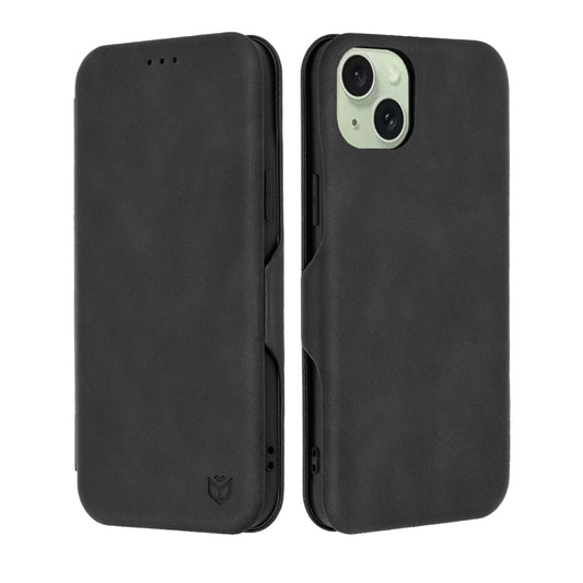 Pouzdro pro Apple iPhone 15 Plus, Techsuit, Safe Wallet Plus, Černé