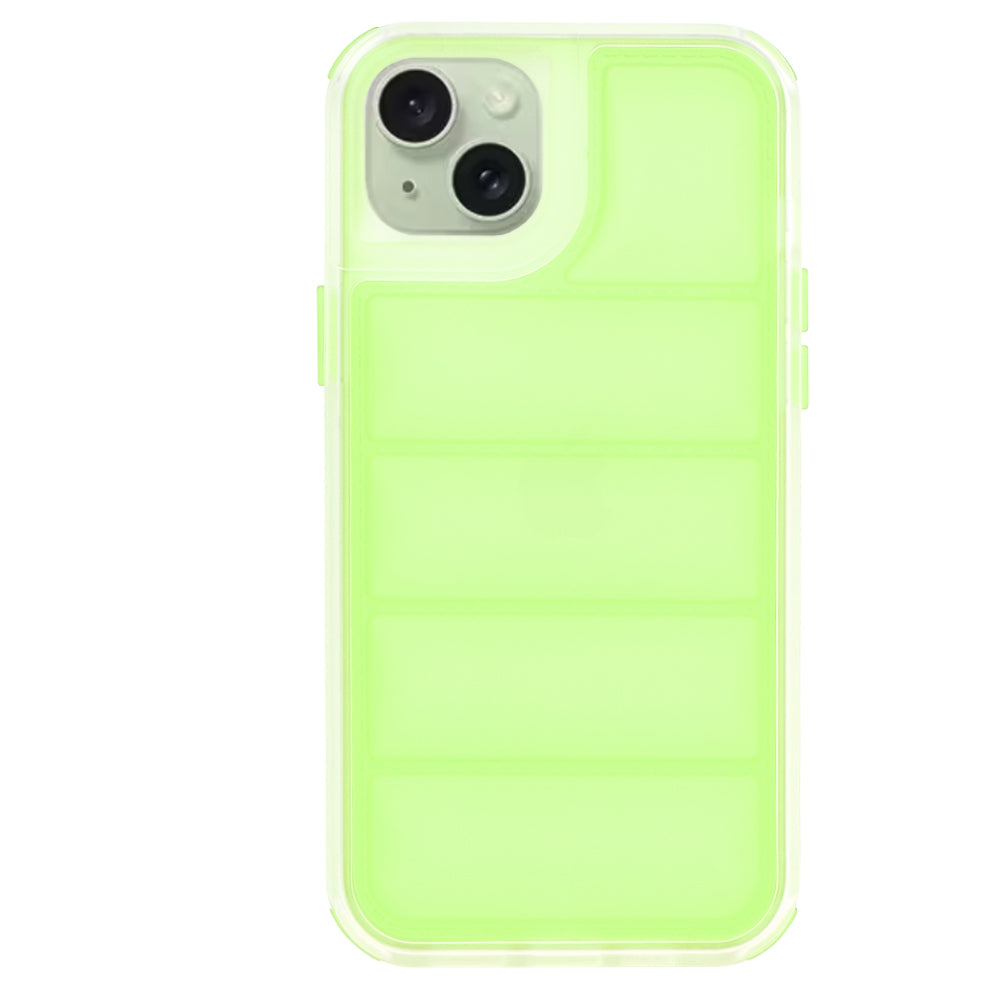 Pouzdro pro Apple iPhone 15 Plus, Techsuit, Wave Shield, Zelené