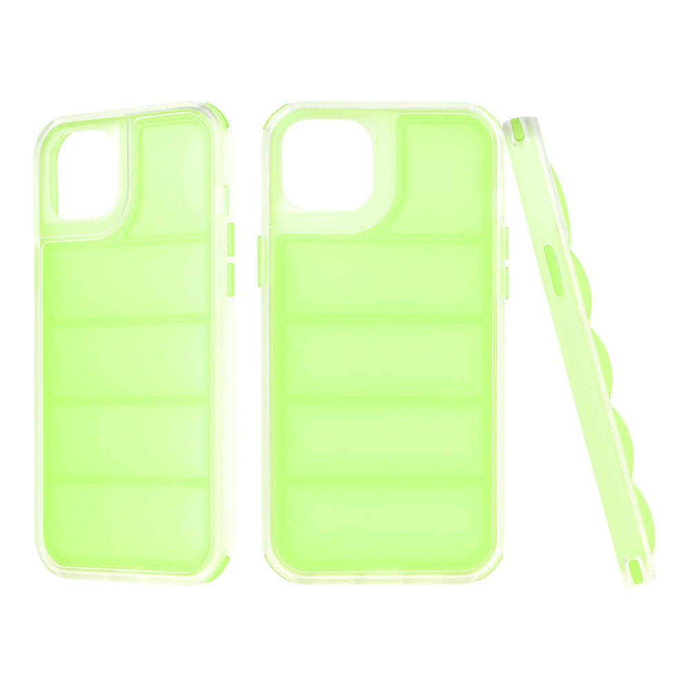 Pouzdro pro Apple iPhone 15 Plus, Techsuit, Wave Shield, Zelené