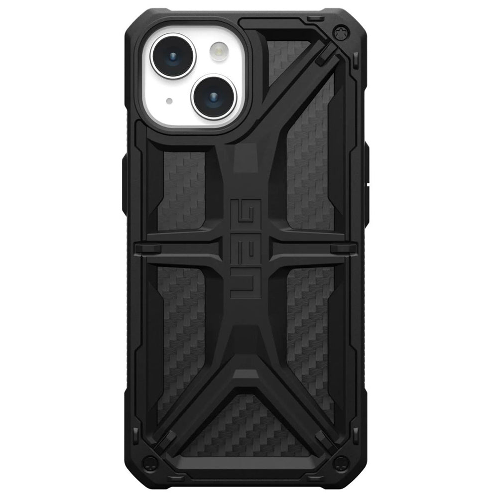 Pouzdro pro Apple iPhone 15 Plus, Urban Armor Gear, Monarch Carbon, Černé