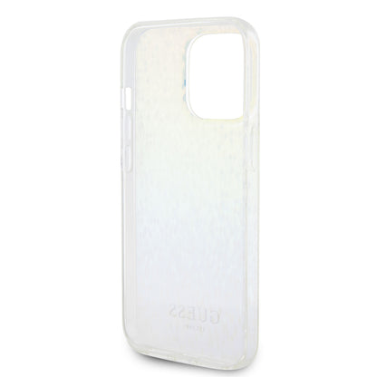 Pouzdro pro Apple iPhone 15 Pro Max, Guess, IML Faceted Mirror Disco Iridescent, Multicolor