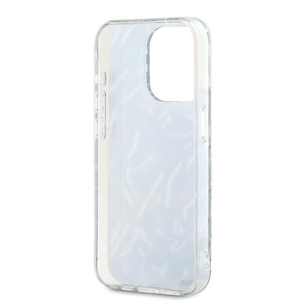 Pouzdro pro Apple iPhone 15 Pro Max, Karl Lagerfeld, Zebra with Cord Strap, Fialová