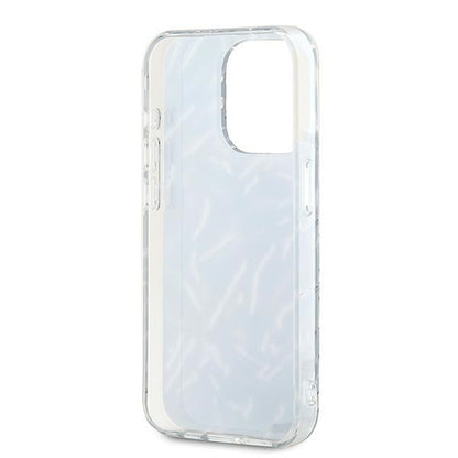 Pouzdro pro Apple iPhone 15 Pro Max, Karl Lagerfeld, Zebra with Cord Strap, Fialová