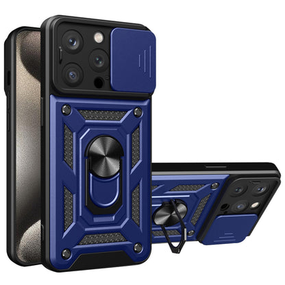 Pouzdro pro Apple iPhone 15 Pro Max, Techsuit, CamShield, Modré