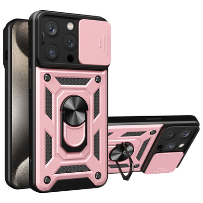 Pouzdro pro Apple iPhone 15 Pro Max, Techsuit, CamShield, Růžové