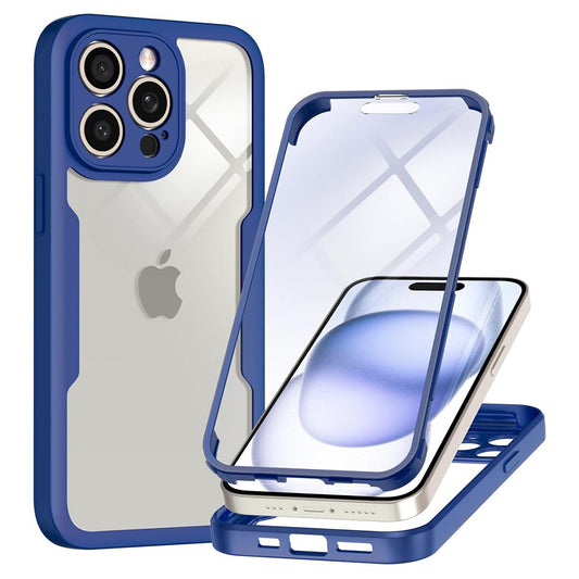 Pouzdro pro Apple iPhone 15 Pro Max, Techsuit, ColorVerse 360, Modré