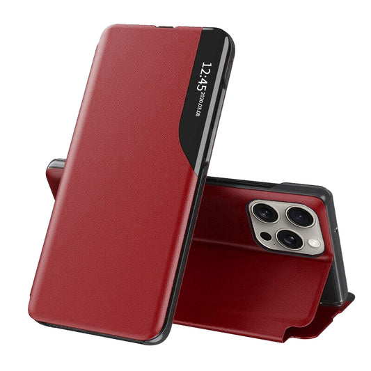 Pouzdro pro Apple iPhone 15 Pro Max, Techsuit, eFold, červené