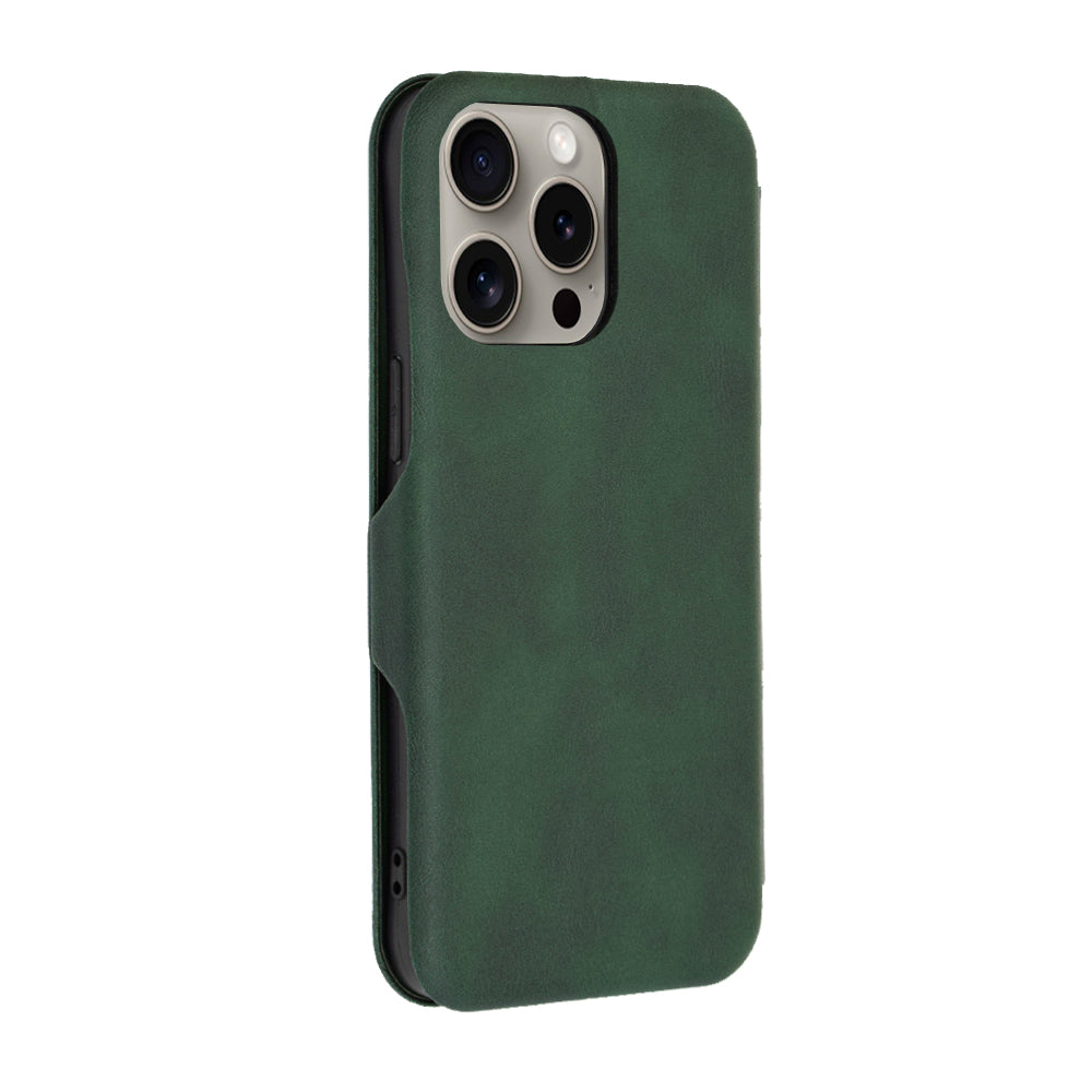 Pouzdro pro Apple iPhone 15 Pro Max, Techsuit, Safe Wallet Plus, Zelené